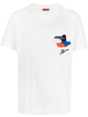 Missoni embroidered-logo T-shirt - White