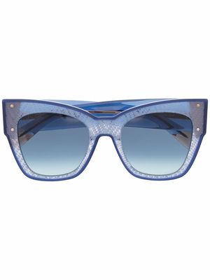 MISSONI EYEWEAR cat-eye tinted sunglasses - Blue