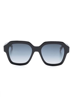 MISSONI EYEWEAR rectangle-frame gradient-lenses sunglasses - Black