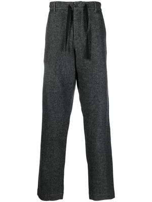 Missoni front tie-fastening detail trousers - Black