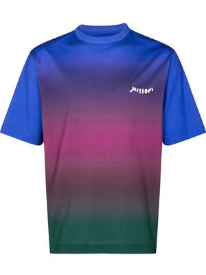 Missoni gradient-print T-shirt - Purple