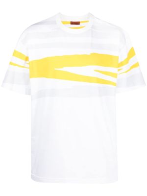 Missoni graphic-print cotton T-shirt - Yellow