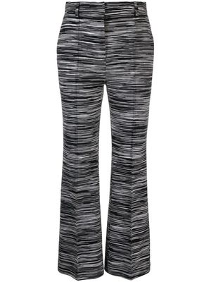 Missoni high waist cotton trousers - Black