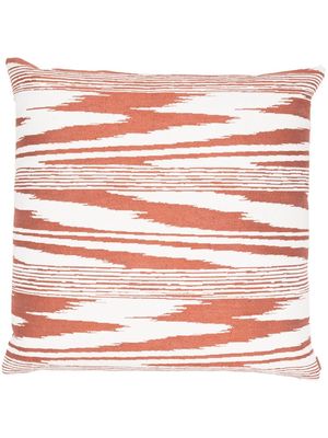 Missoni Home abstract-pattern feather-down cushion - Orange
