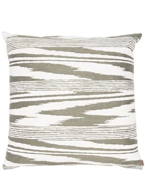 Missoni Home abstract-print feather-down cushion - Green