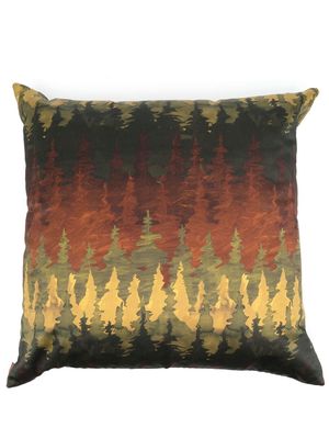 Missoni Home abstract-print square cushion - Green