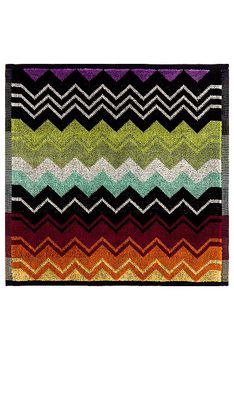 Missoni Home Giacomo 6 Piece Set Face Towel in Green.