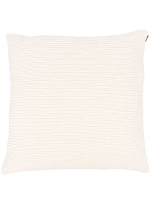 Missoni Home ribbed-knit cushion - Neutrals