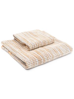 Missoni Home set-of-two Billy cotton-terry towels - Neutrals