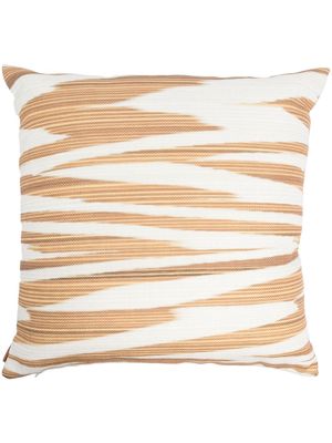 Missoni Home striped print cushion - Neutrals
