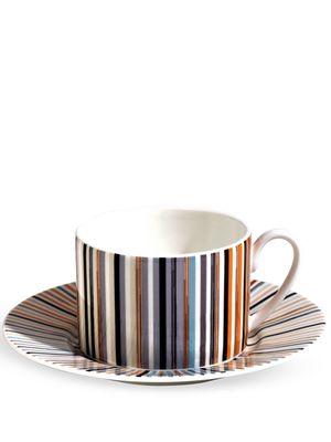 Missoni Home Stripes Jenkins teacup set - White