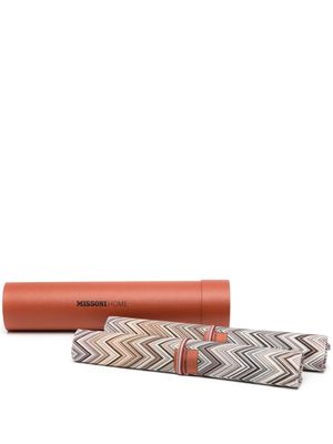 Missoni Home zigzag placemats set of two - Neutrals