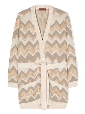 Missoni Kids Missoni Sweaters Beige