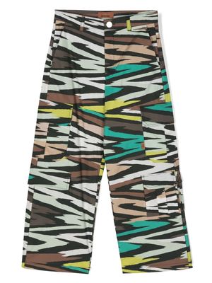 Missoni Kids Pantaloni Con Stampa