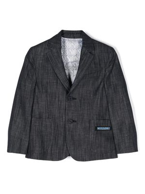 Missoni Kids single-breasted blazer - Blue