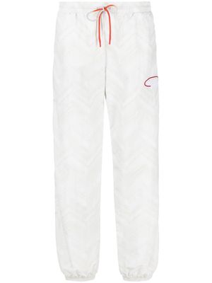Missoni logo-embroidered track pants - White