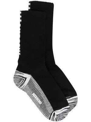 Missoni logo-knit socks - Black