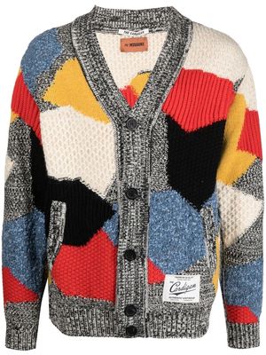 Missoni patchwork button-up cardigan - Red