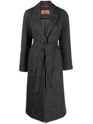 Missoni peak-lapels wool coat - Grey