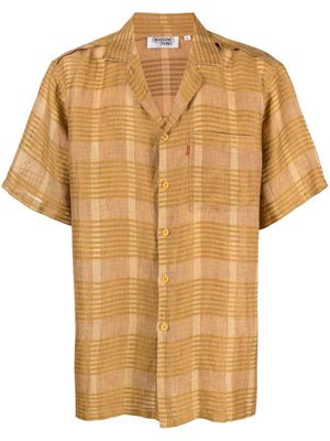 Missoni Pre-Owned 1990s striped short-sleeved shirt - Neutrals