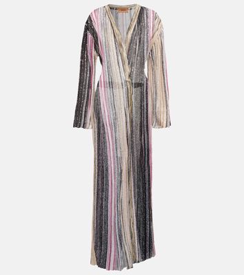 Missoni Sequin-embellished long cardigan