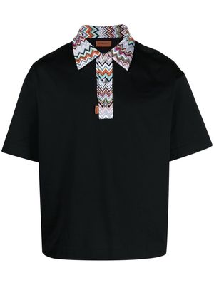 Missoni short-sleeve polo shirt - Black