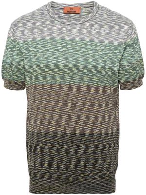 Missoni slub knitted T-shirt - Green