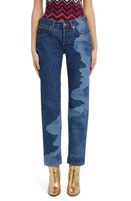 Missoni Space Dye Laser Nonstretch Jeans in Space Dye Laser On Blue