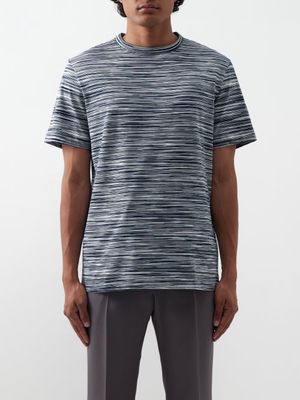 Missoni - Space-dyed Cotton-jersey T-shirt - Mens - White Multi