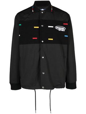 Missoni Sport panelled shirt jacket - Black