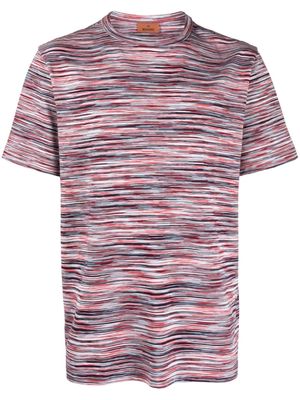 Missoni striped cotton T-shirt - Red