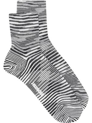 Missoni striped knit socks - Black