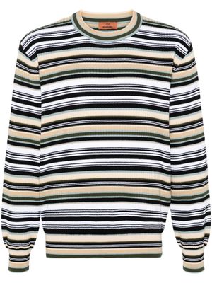 Missoni striped knitted jumper - Neutrals