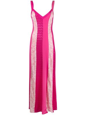 Missoni striped maxi dress - Pink