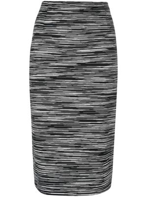 Missoni striped midi skirt - Black