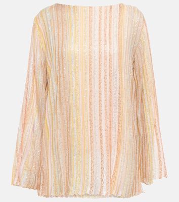 Missoni Striped sequin-embellished sweater