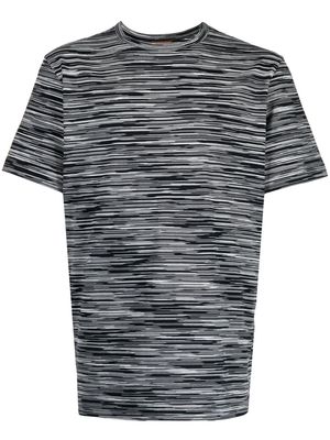 Missoni striped short-sleeved T-shirt - Black
