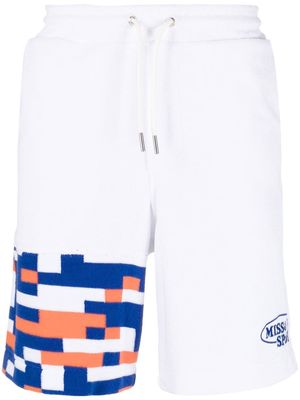 Missoni terry-cloth effect track shorts - White