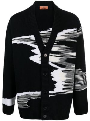Missoni V-neck wool cardigan - Black