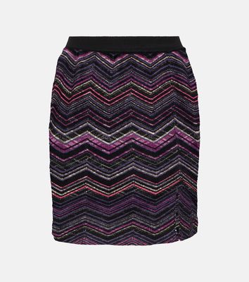 Missoni Wool-blend high-rise miniskirt