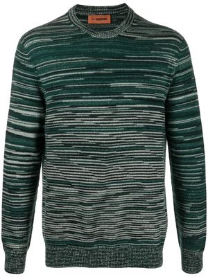 Missoni wool striped jumper - Green