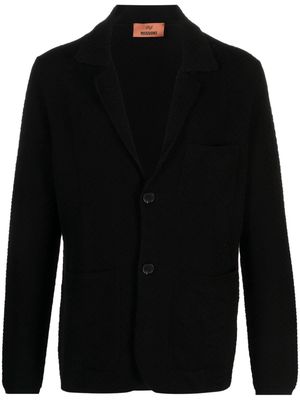 Missoni zig-zag weave single-breasted jacket - Black