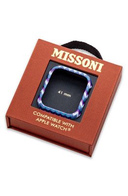 Missoni Zigzag 41mm Apple Watch Cover in Multi Purple