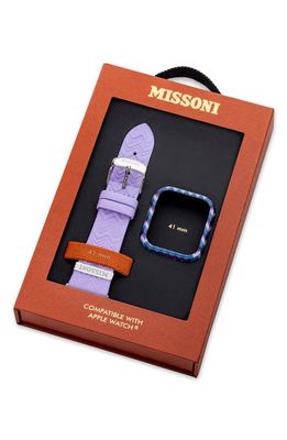 Missoni Zigzag 41mm Apple Watch® Gift Set in Lilac