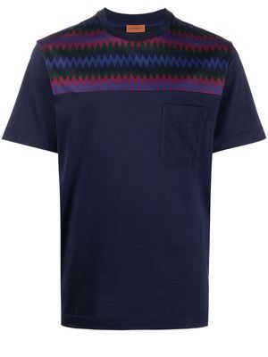 Missoni zigzag cotton T-shirt - Purple