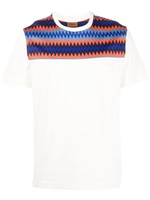 Missoni zigzag cotton T-shirt - White