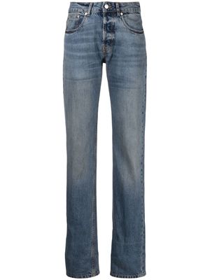 Missoni zigzag knit detail jeans - Blue