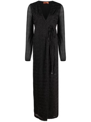 Missoni zigzag Lurex maxi dress - Black