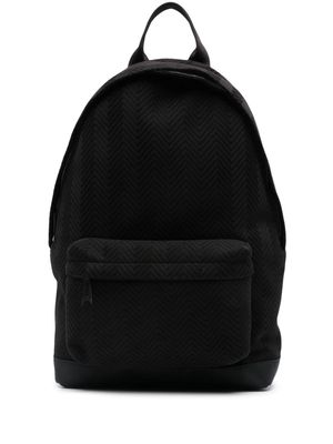 Missoni zigzag-pattern cotton backpack - Black