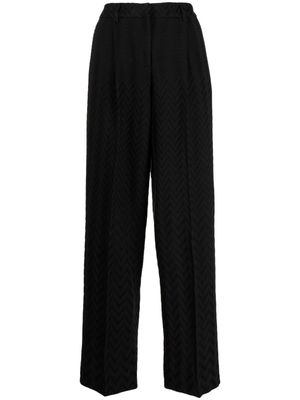 Missoni zigzag tailored trousers - Black